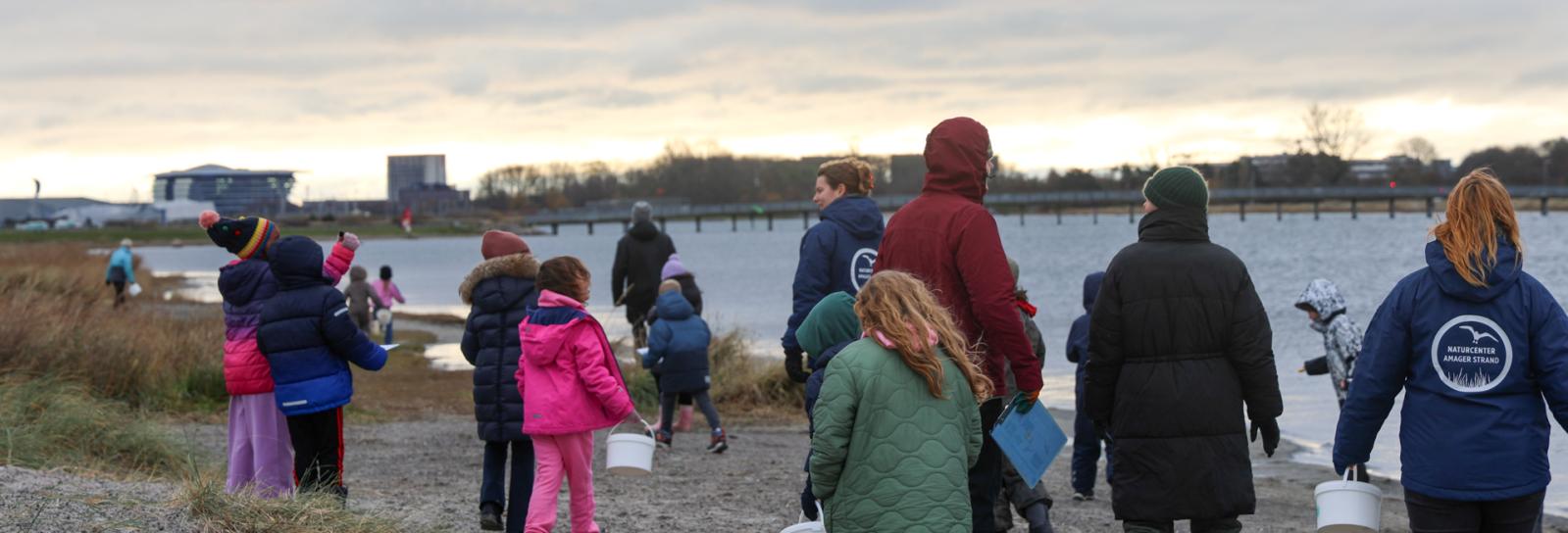 Undervisning på stranden